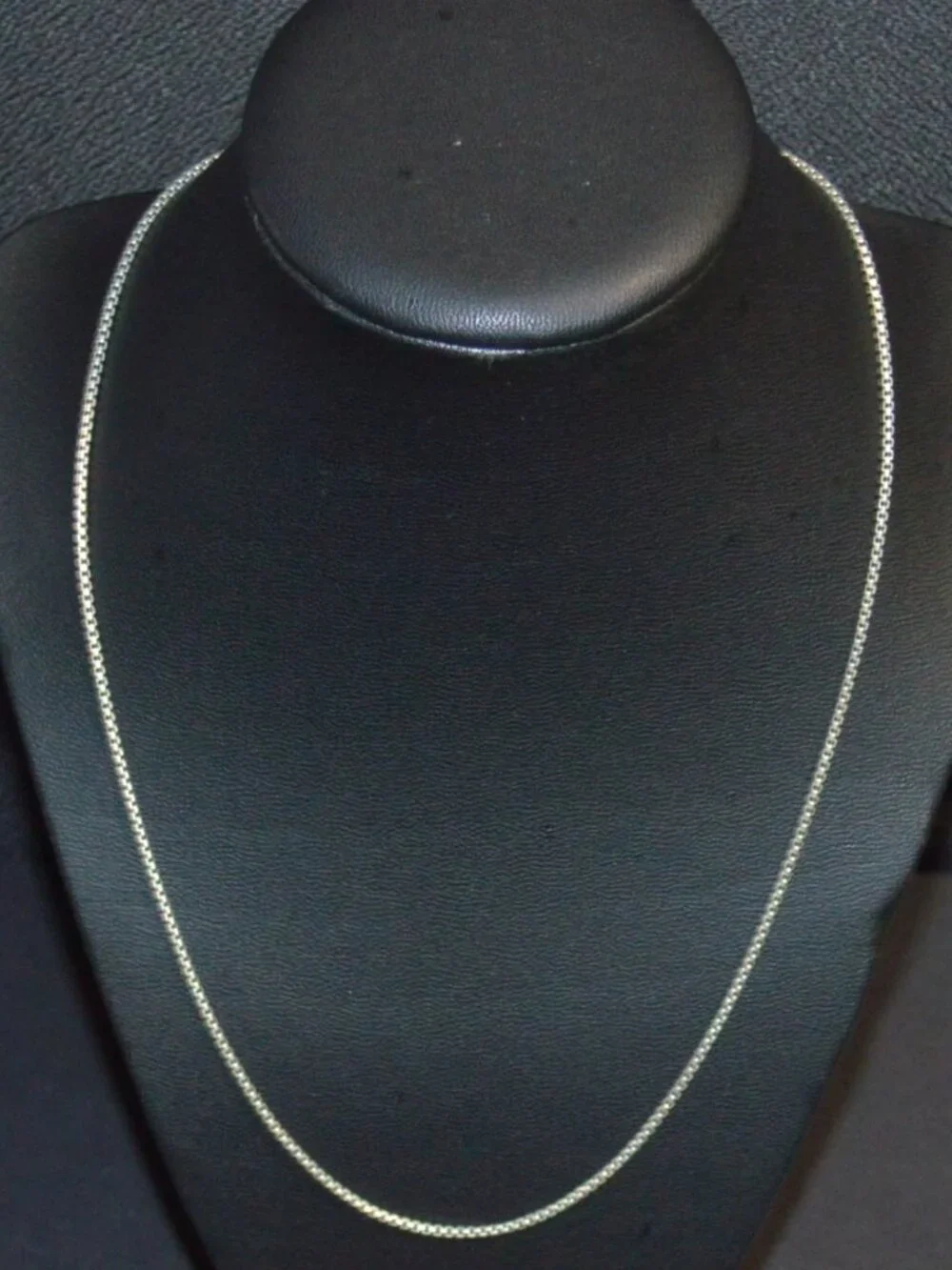David Yurman 925 Silver Box Chain - Picture 4 of 7